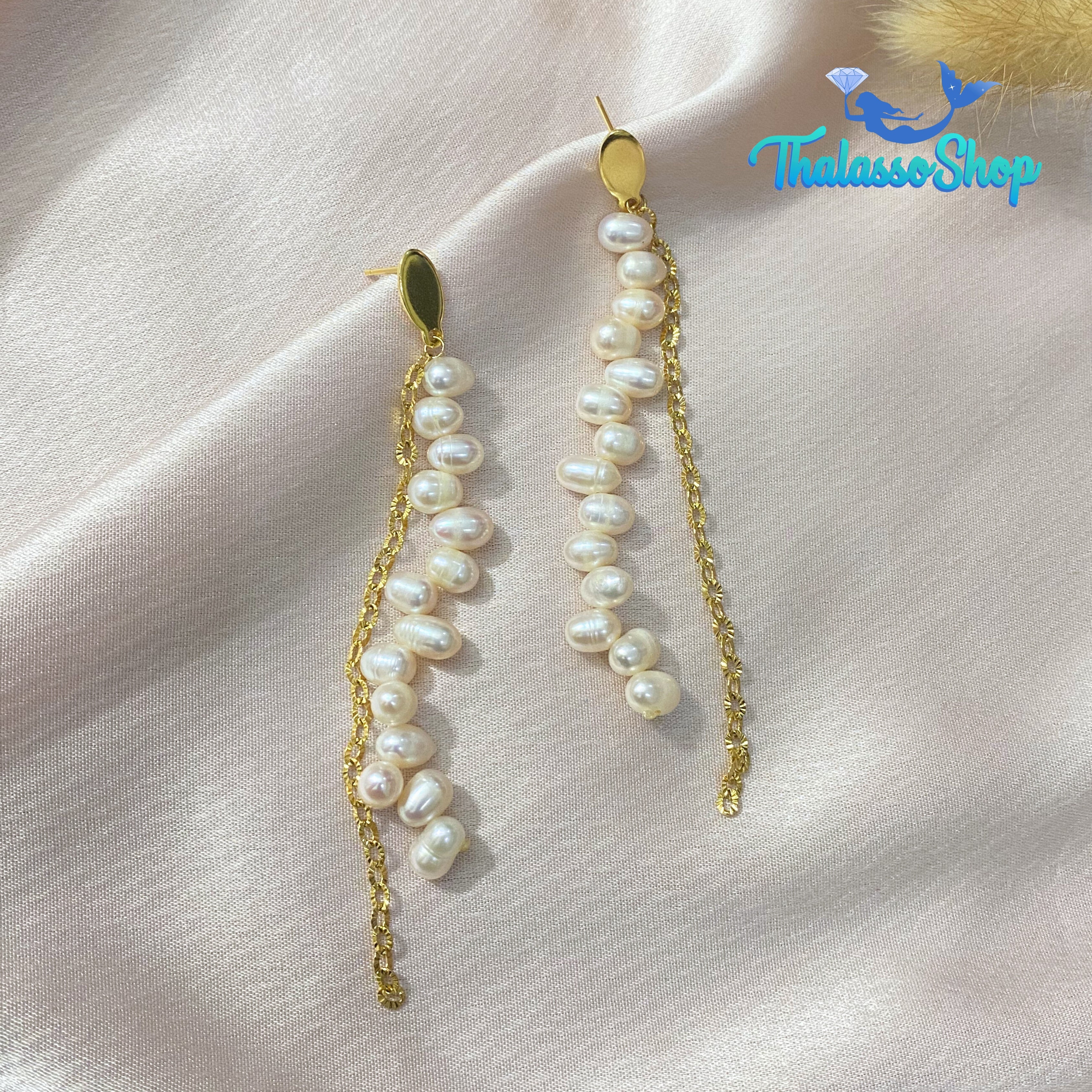 STEFANIA Pearl Earrings