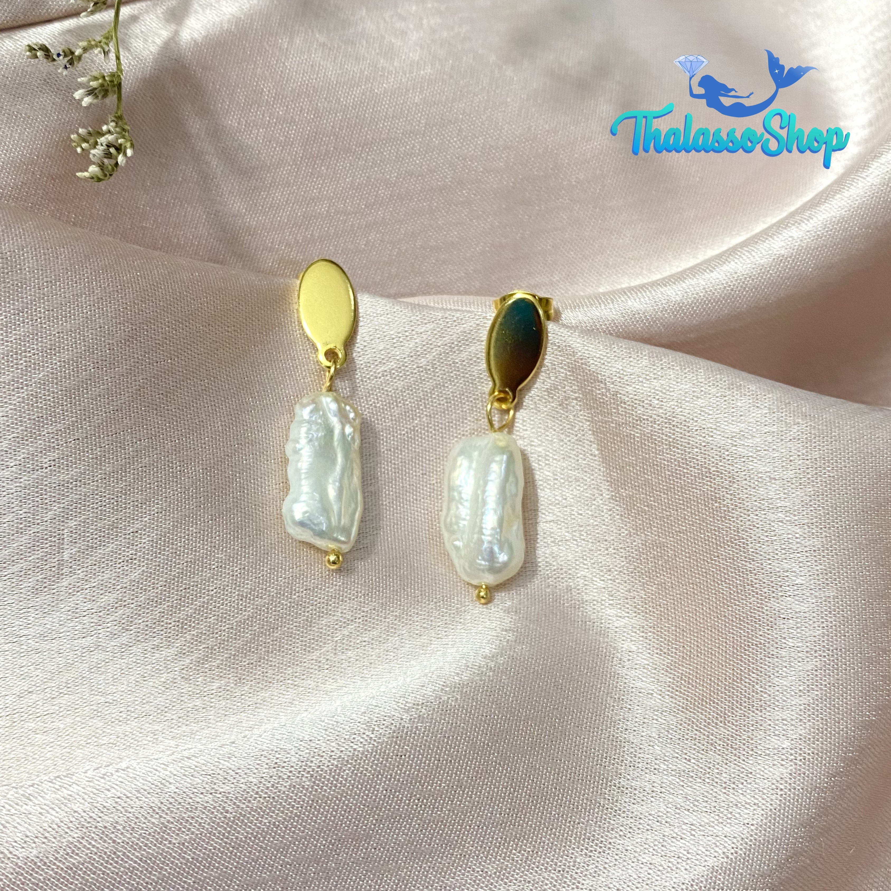 RIYO Pearl Earrings