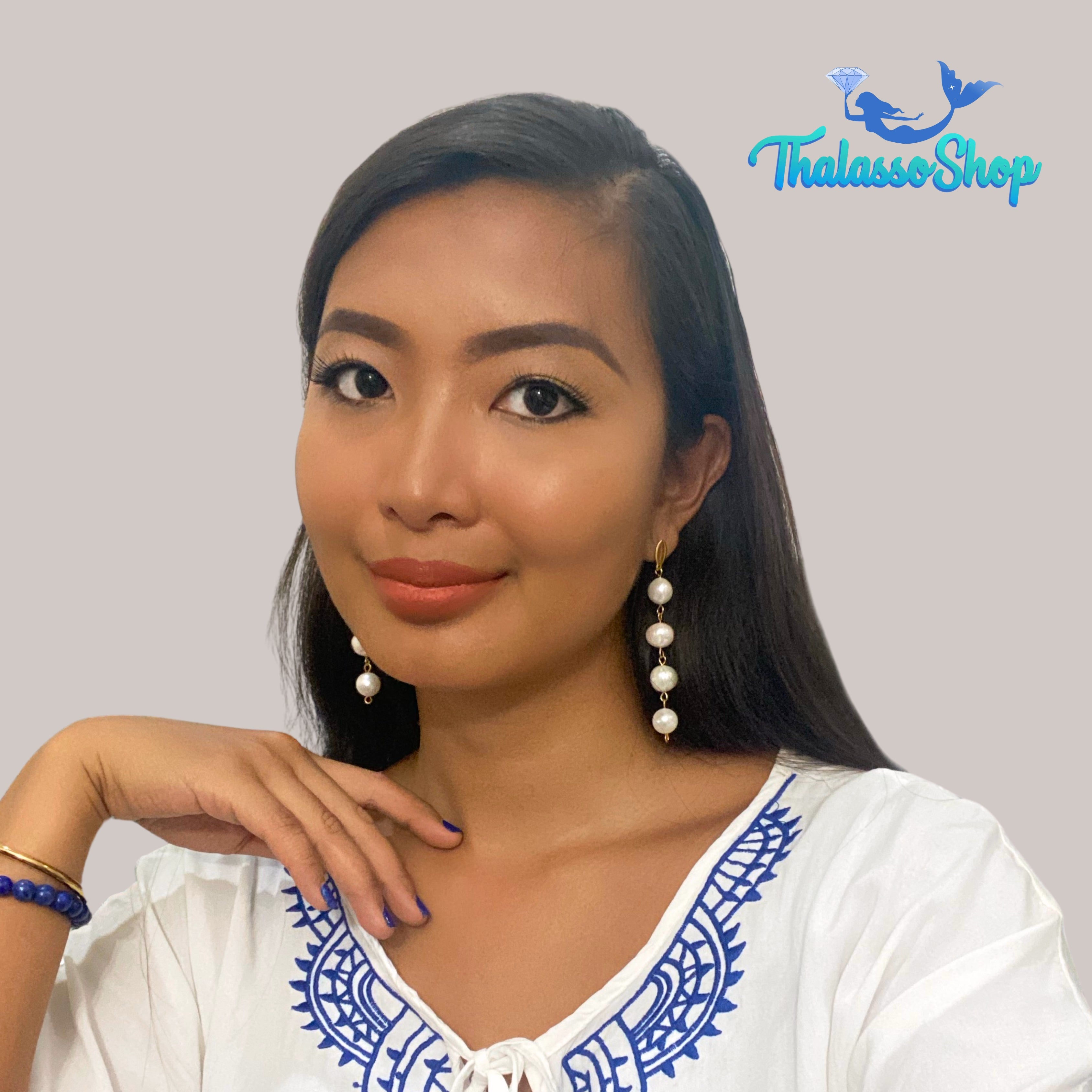 CATRIONA Pearl Earrings