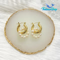 JUSTINE Pearl Earrings