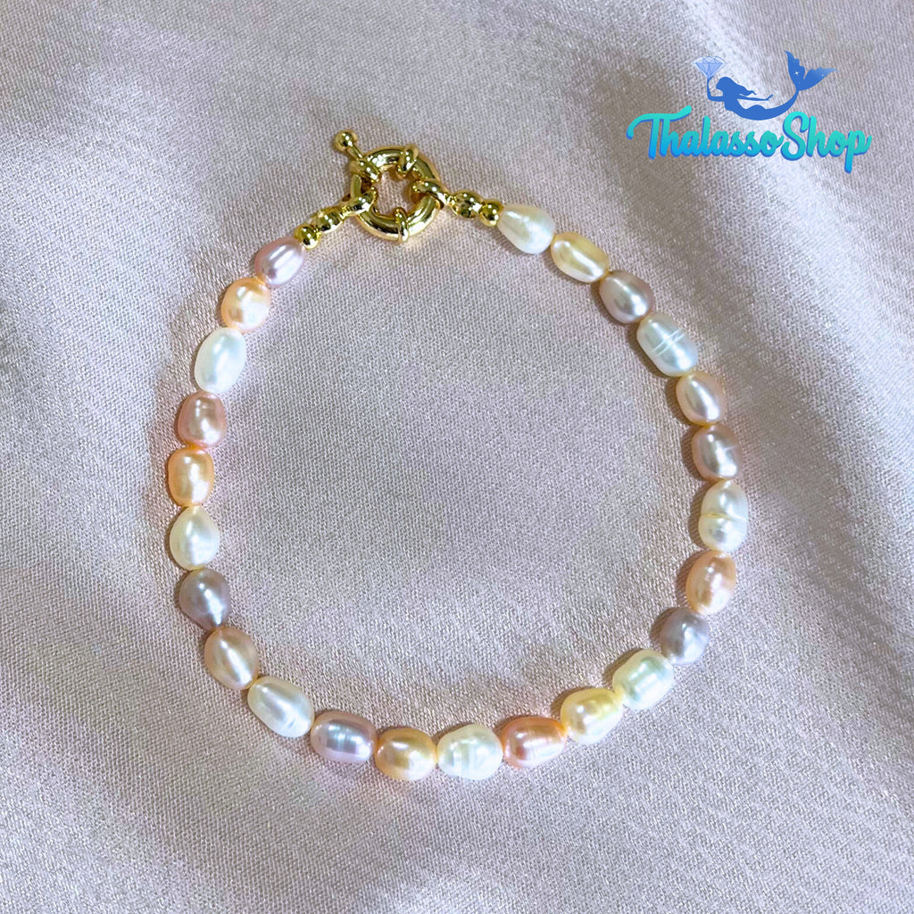 SHAMCEY Tricolor Pearl bracelet