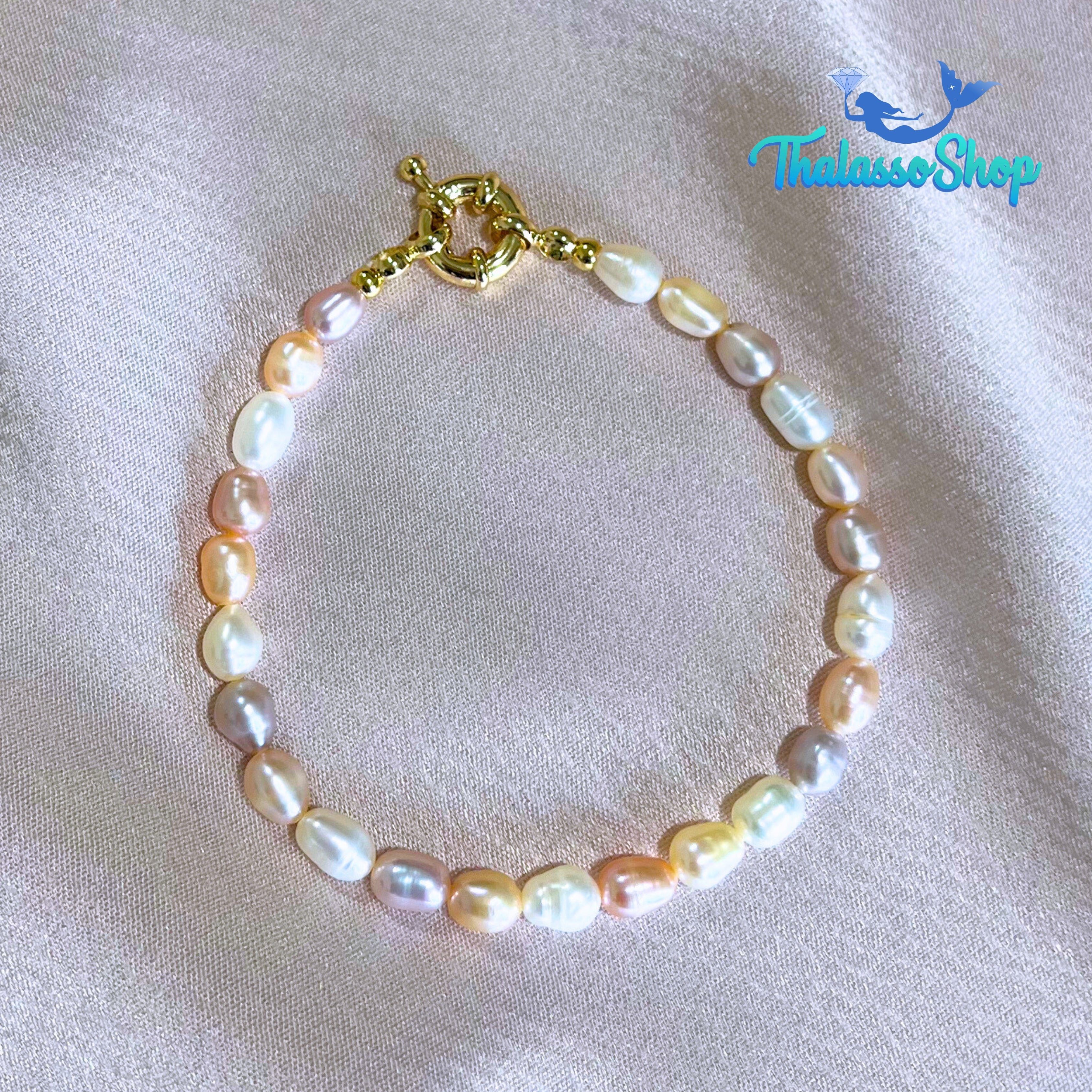SHAMCEY Tricolor Pearl bracelet