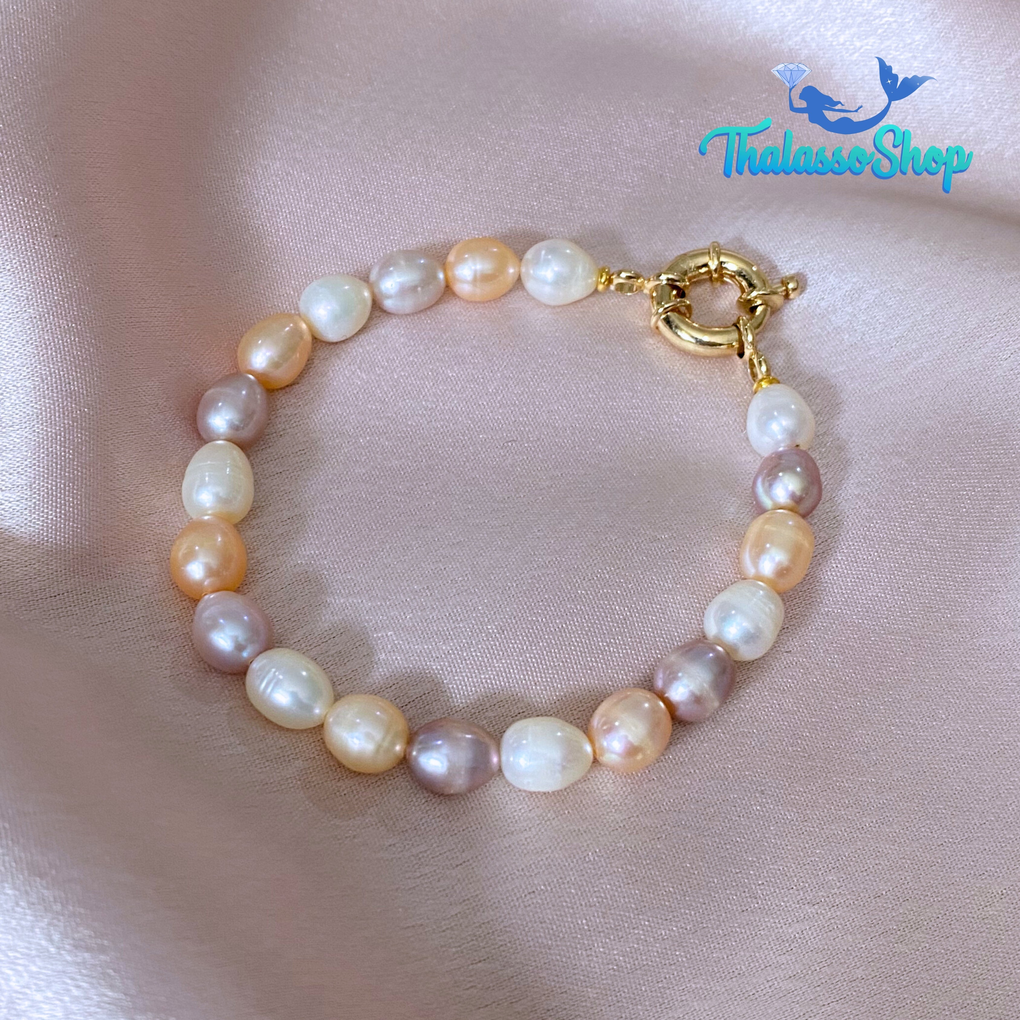 SHAMCEY Tricolor Pearl bracelet