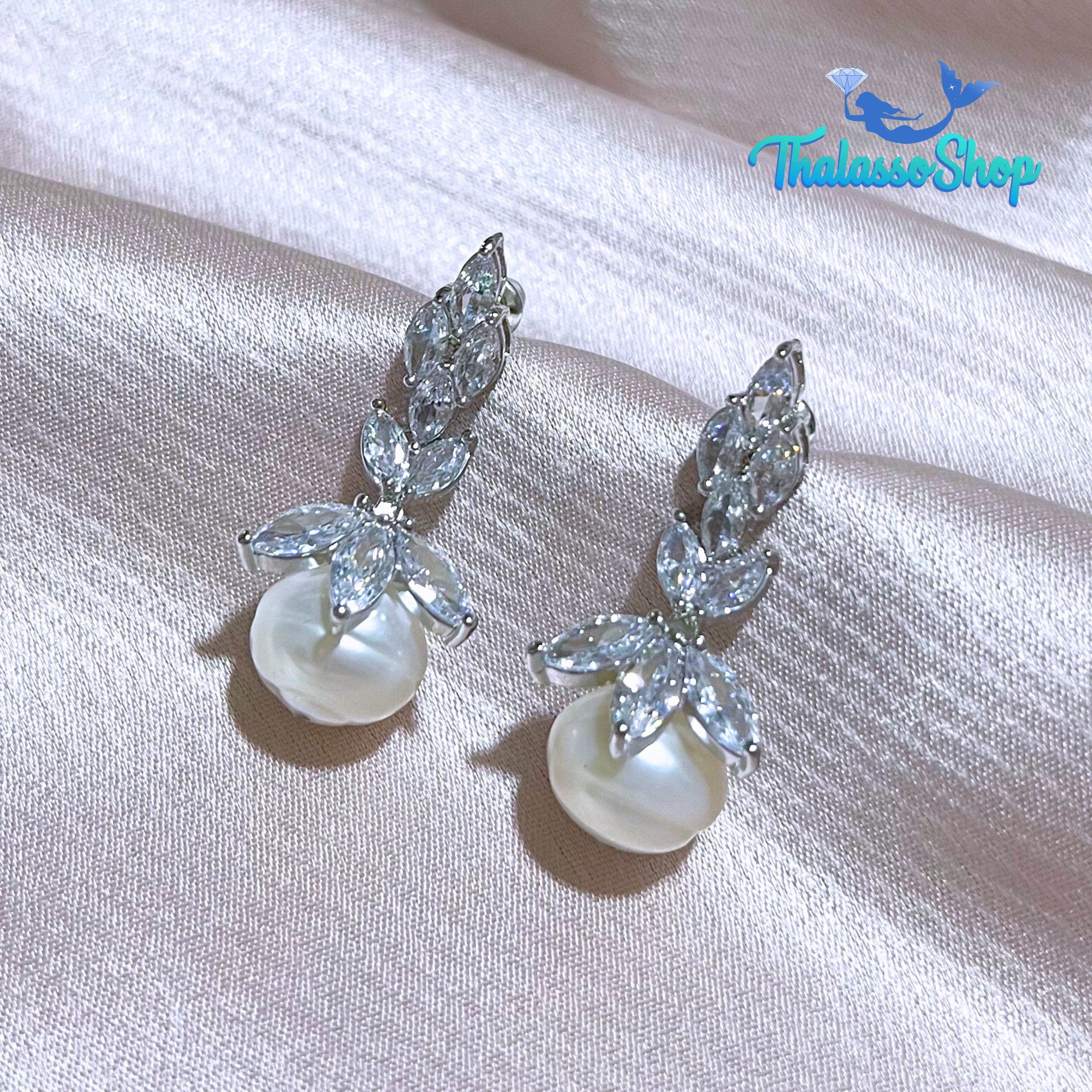 LUCIANA Pearl Earrings