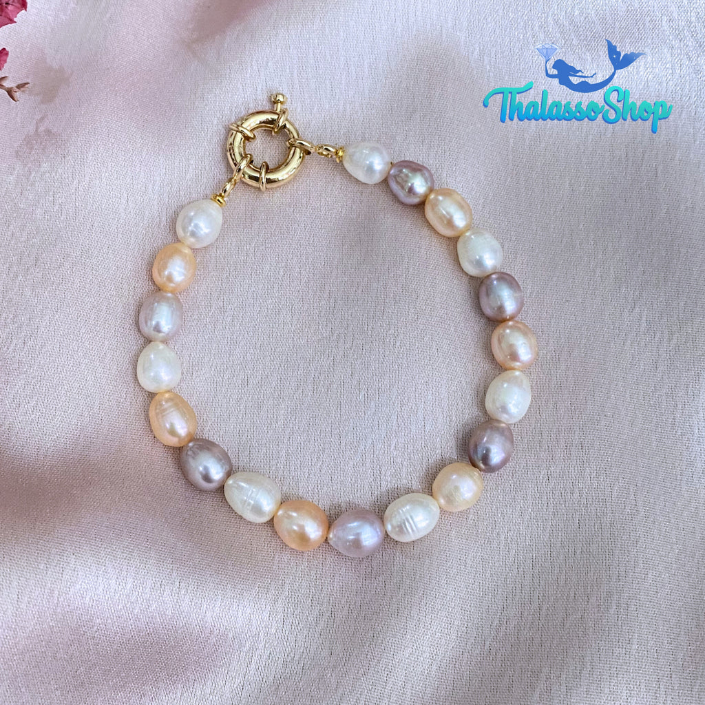 SHAMCEY Tricolor Pearl bracelet