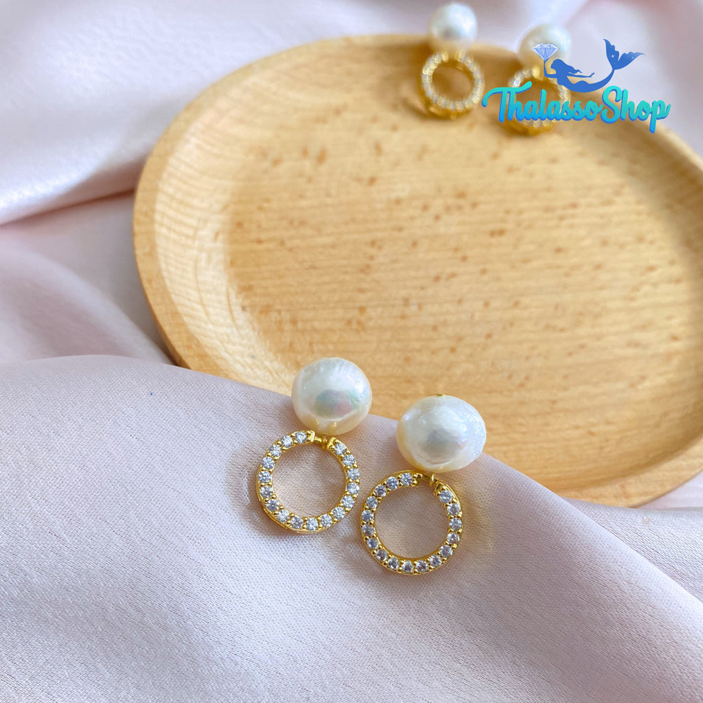 VIVIAN Pearl Earrings