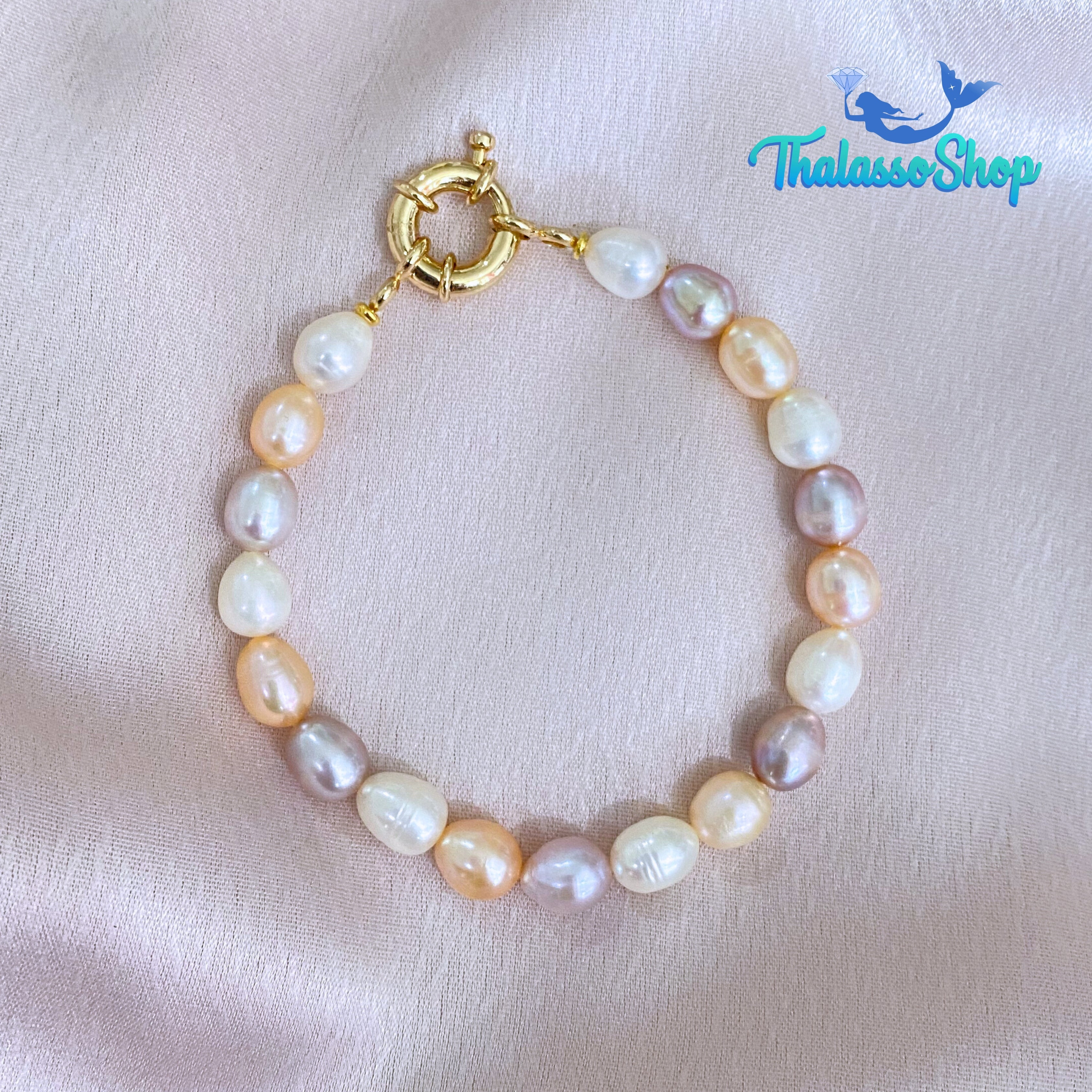 SHAMCEY Tricolor Pearl bracelet
