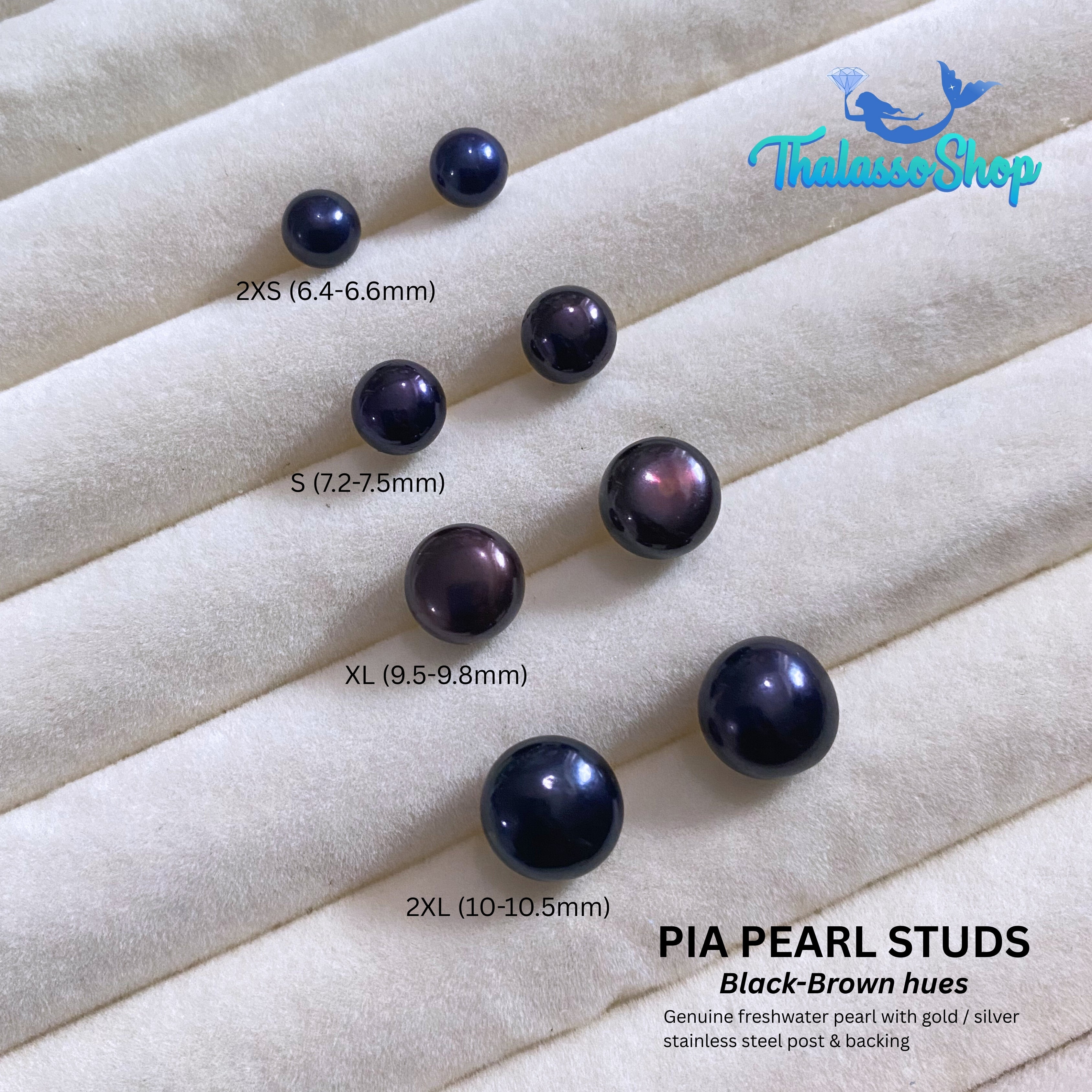 PIA Pearl Stud Earrings