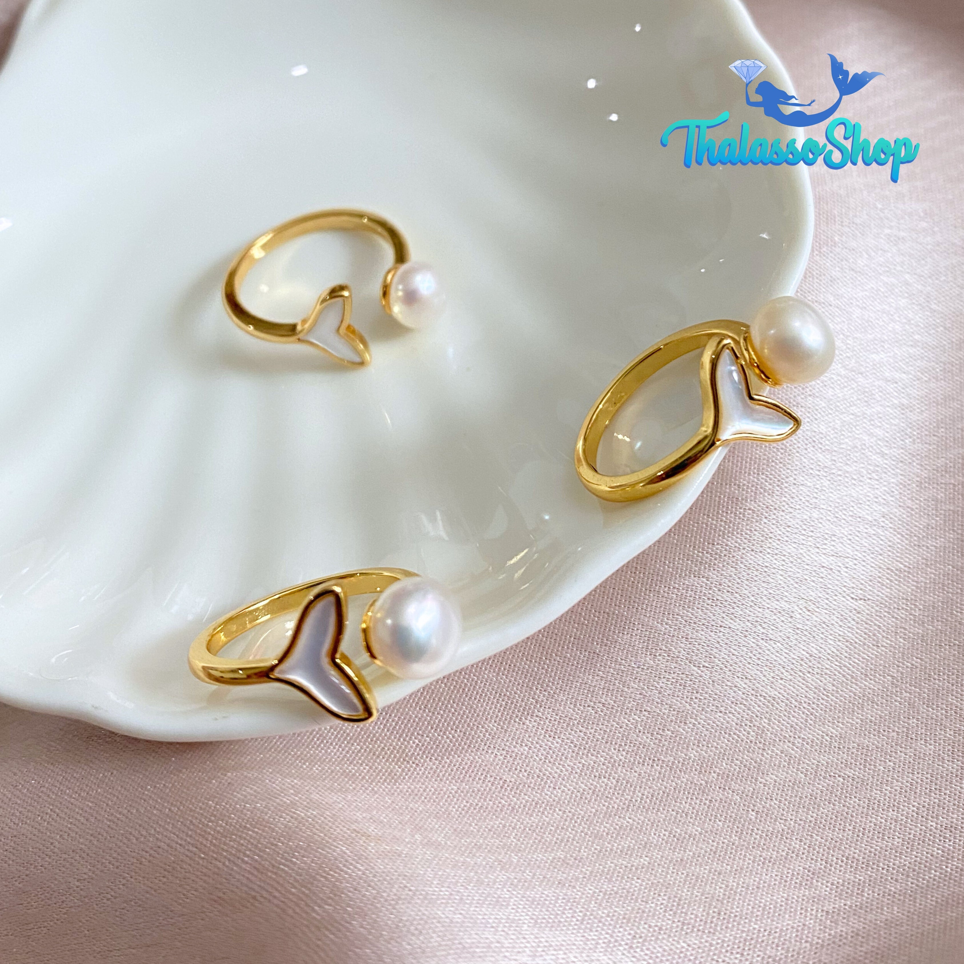 SHAWN Pearl Necklace & Ring
