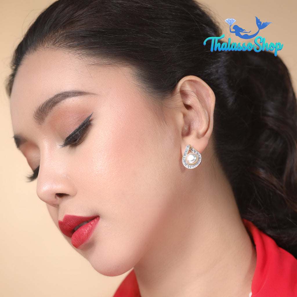 LAURIE Pearl Earrings