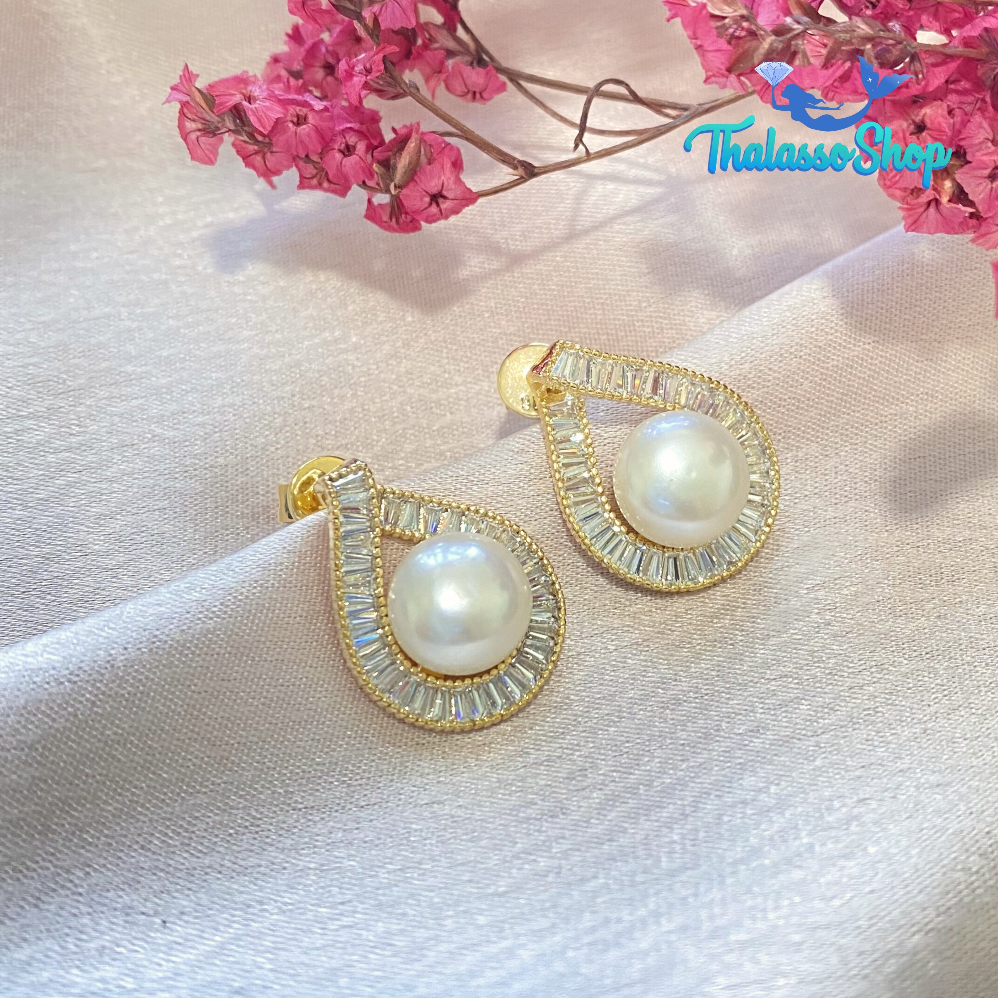 LAURIE Pearl Earrings