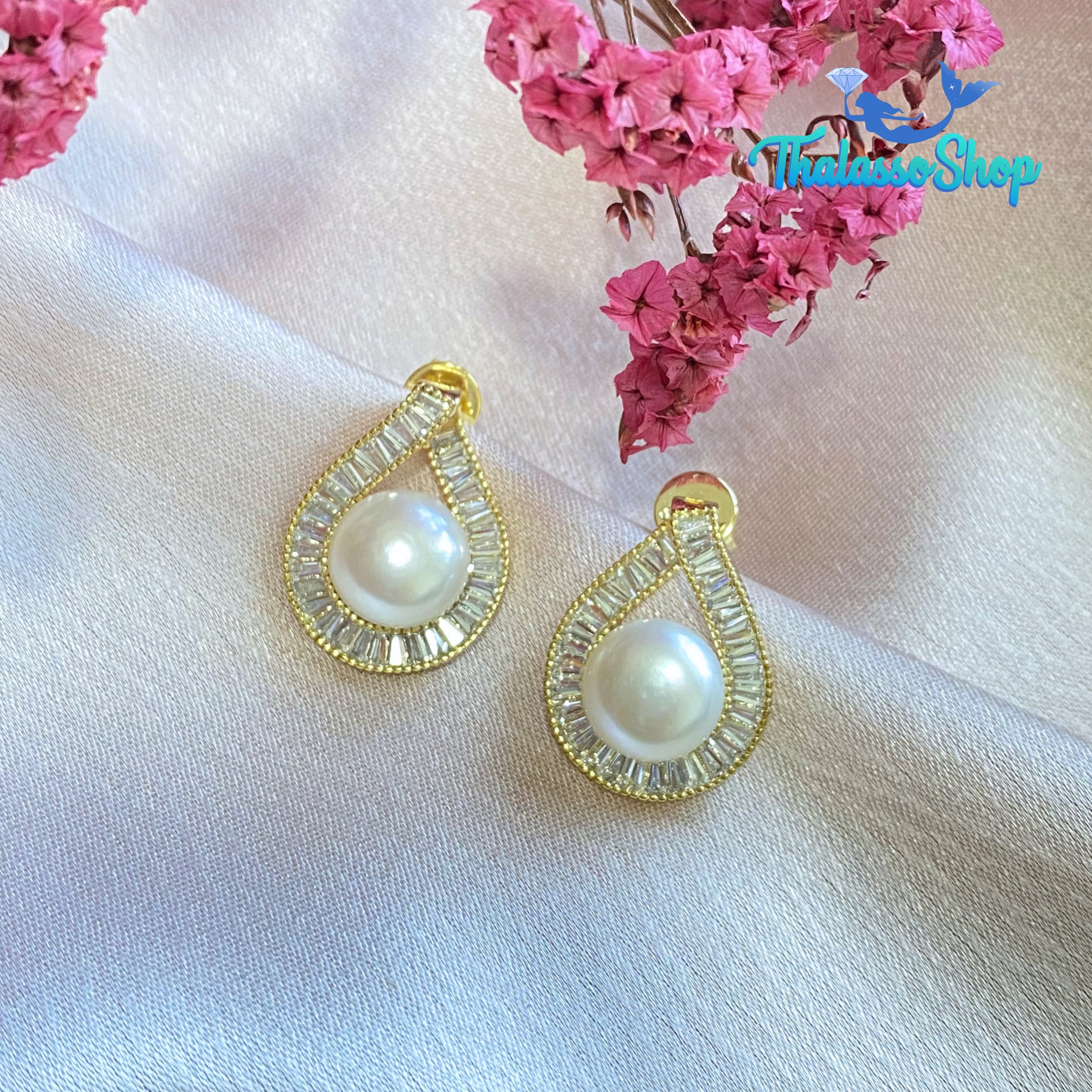 LAURIE Pearl Earrings