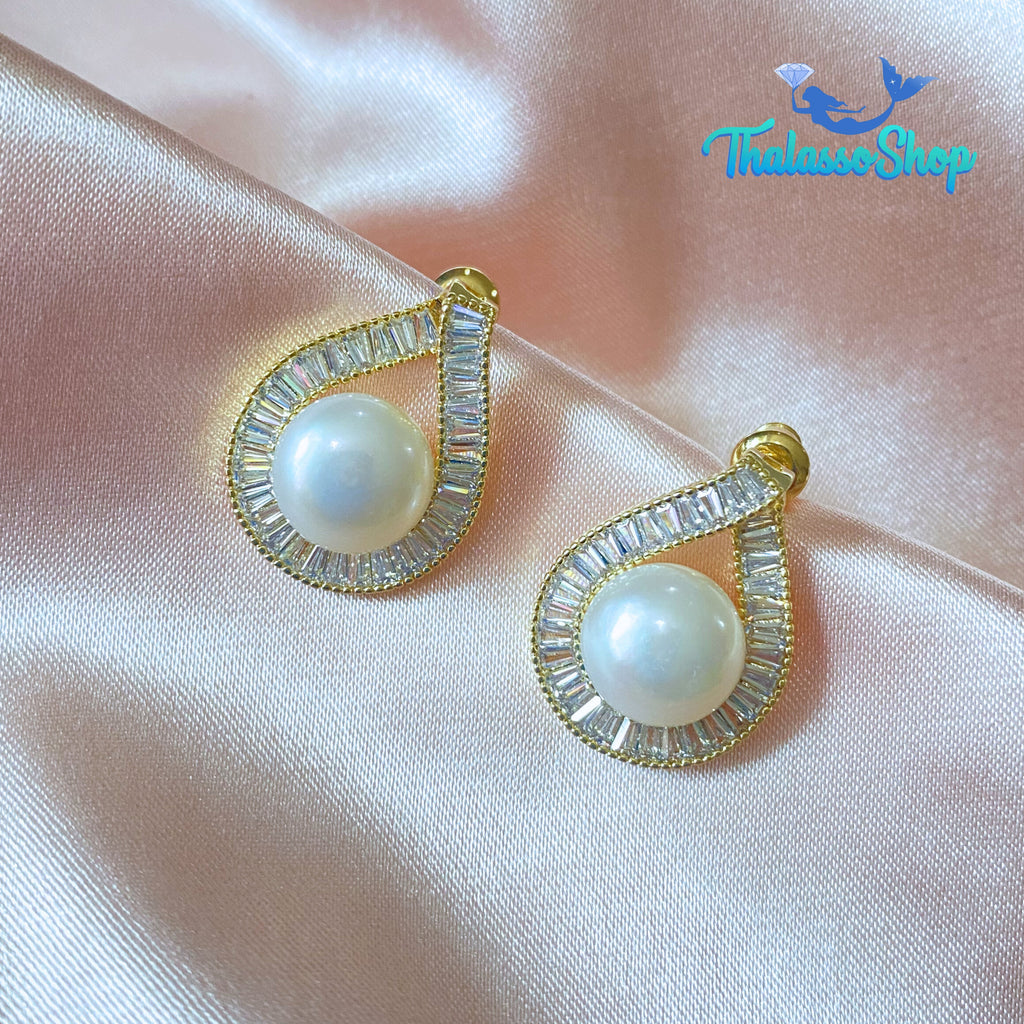 LAURIE Pearl Earrings