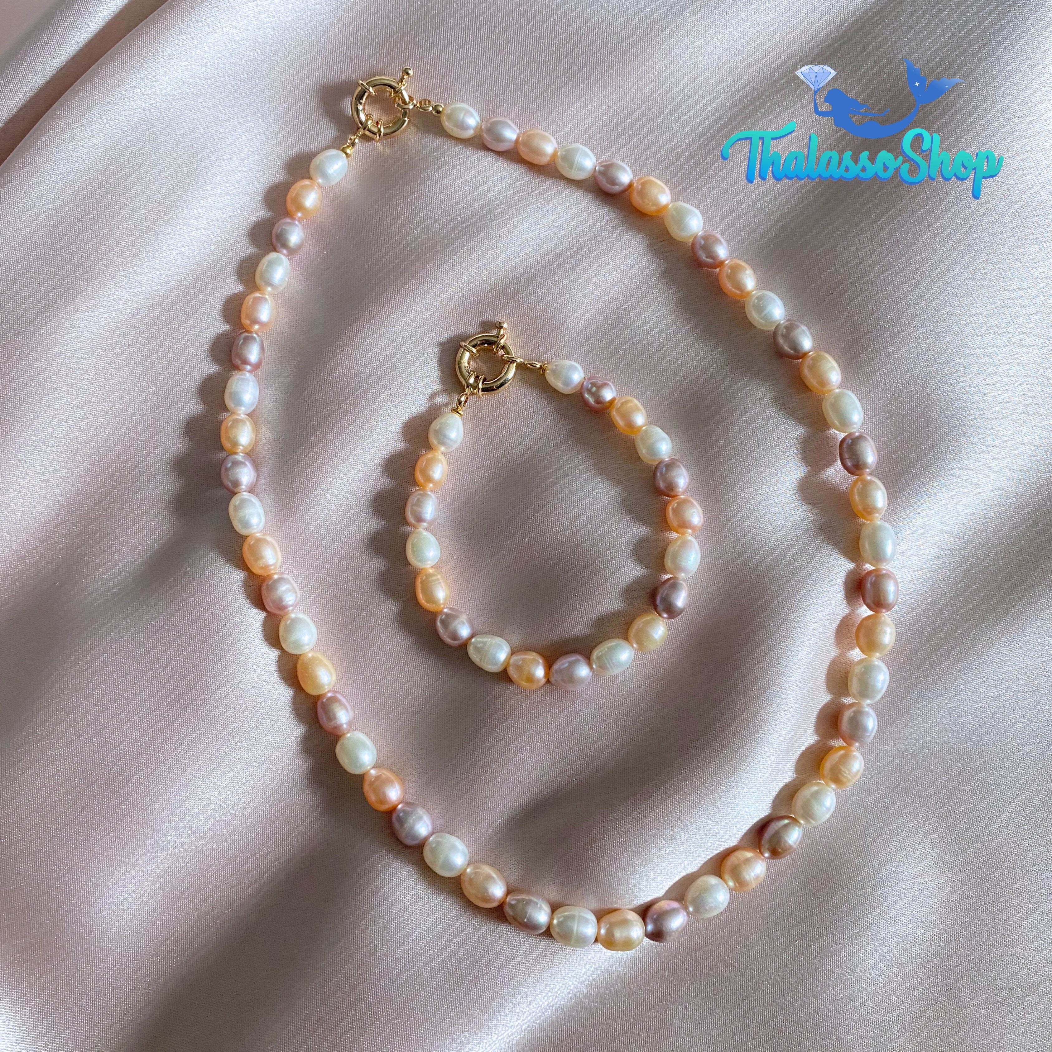 SHAMCEY Tricolor Pearl bracelet