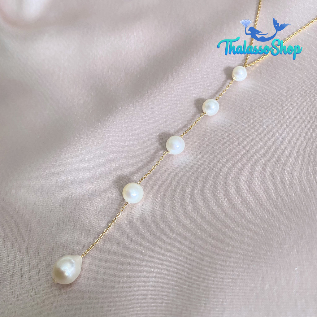 MARJORIE Pearl Necklace